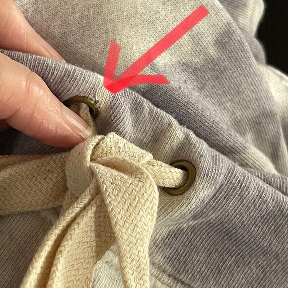 Enza Costa Women's Tie-Dye French Terry Jogger Sweatpants NEW Size XS Gray - Picture 3 of 9